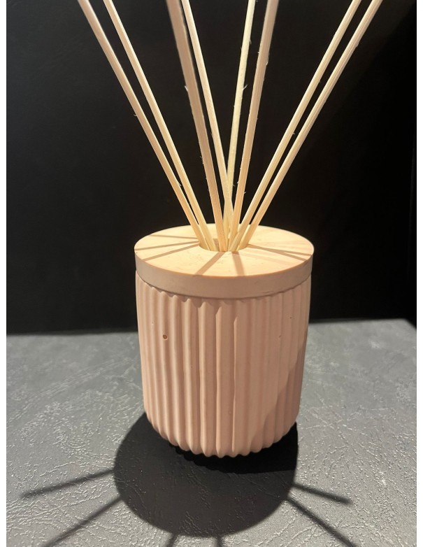 Pot Astrid, Recharge Parfum Aromatique et Bâtons